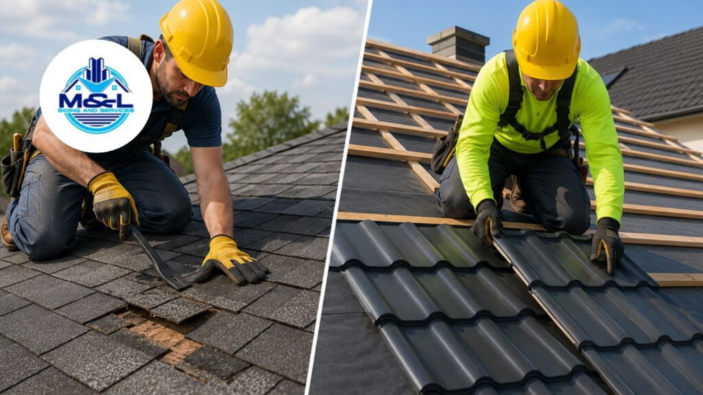 roof repair contractor, roof replacement company
