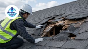 7 Common Types of Roof Damage in Mount Pleasant WI